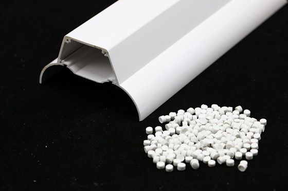 gránulos plásticos FDA del PVC del perfil de la protuberancia 25kgs/Bag