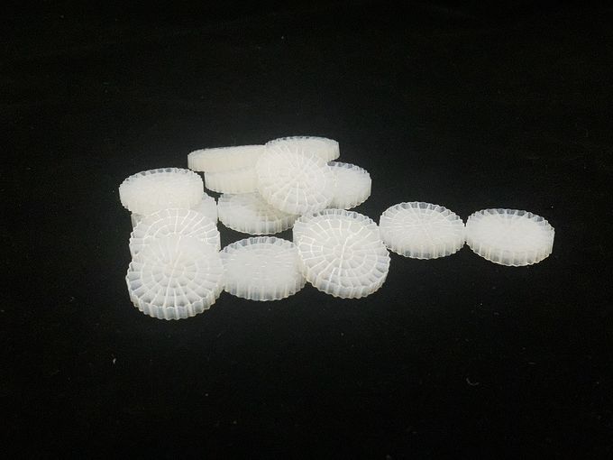 Bio PAC medios tratamiento efluente del HDPE 11X7m m 1