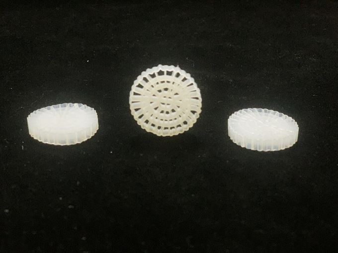 Filtro blanco medios Aquaponics de Mbbr Y2 11X7m m Biocell 0